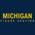 Michigan Figure Skating Long Sleeve T-Shirt - Navy