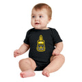 Hawkeye Marching Band Marching Herky Infant Onesie - Black