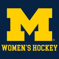 University of Michigan Women's Hockey Hooded Sweatshirt - Navy