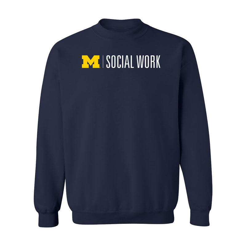 UMSSW Crewneck Pullover - Navy