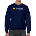 UMSSW Crewneck Pullover - Navy