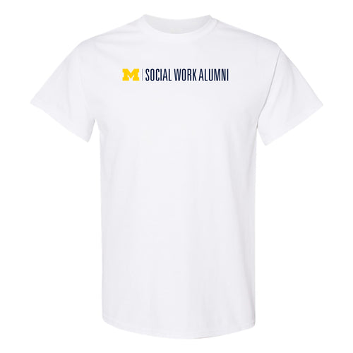 UMSSW Alumni Heavy Cotton T-Shirt - White
