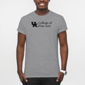 UK College of Fine Arts T-Shirt - Sport Grey