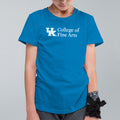 UK College of Fine Arts Youth T-Shirt - Sapphire