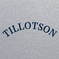 Tillotson Arch Embroidered Crewneck Pullover - Sport Grey
