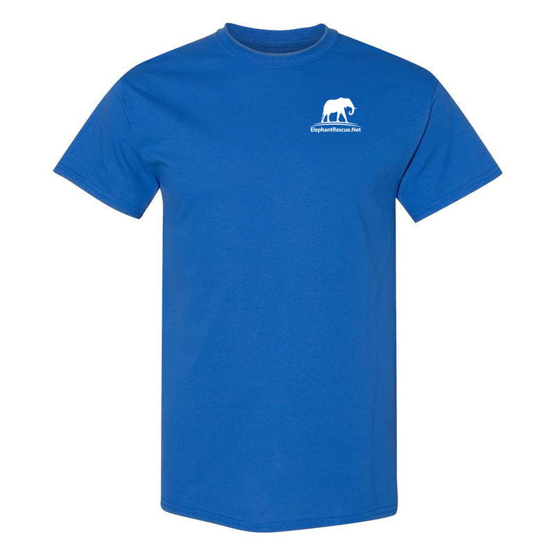 ElephantRescue.Net Short Sleeve T-Shirt - Royal