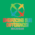 Embracing Our Differences Michigan T-Shirt - Irish Green