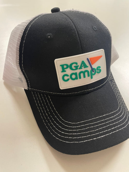 PGA Camp Trucker Hat - Black