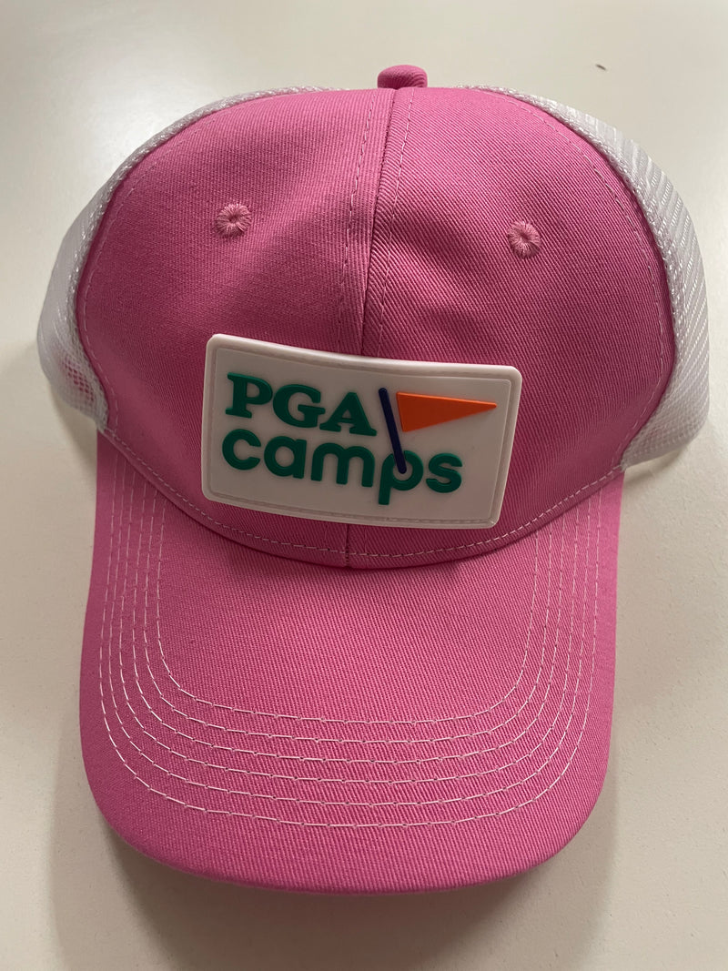 PGA Camp Trucker Hat - Pink