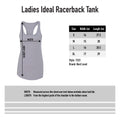 Military Mom Water Color Tank Top - Heather Grey