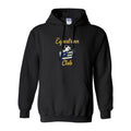 NYPD Equestrian Logo Hoodie Full Front - Black