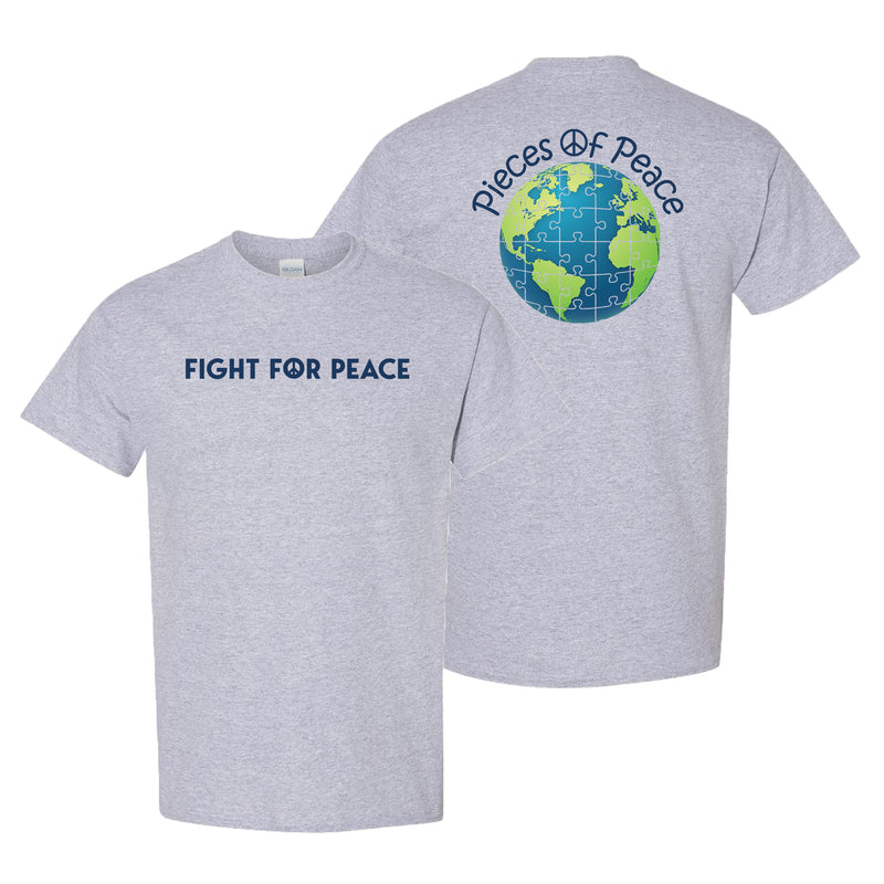 Fight For Peace Unisex T-shirt - Graphite Heather