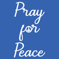 Pray For Peace Unisex Long-Sleeve T-shirt - Royal