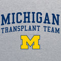 UM Transplant Team T-Shirt - Sports Grey