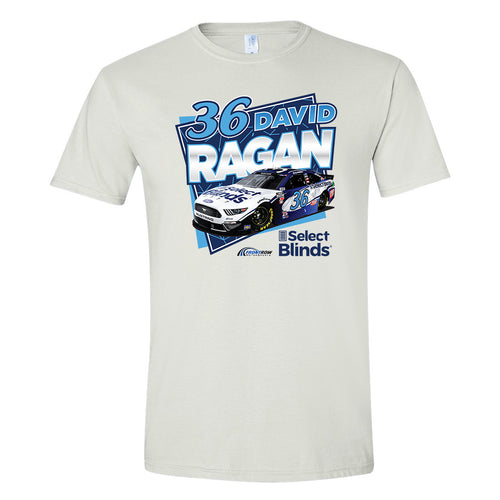 36 David Ragan Unisex T-Shirt - White