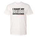 Brothers Uncensored News Uncensored Unisex T-Shirt - White