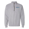 Insta Mortgage Unisex 1/4 Zip Sweatshirt - Sport Grey