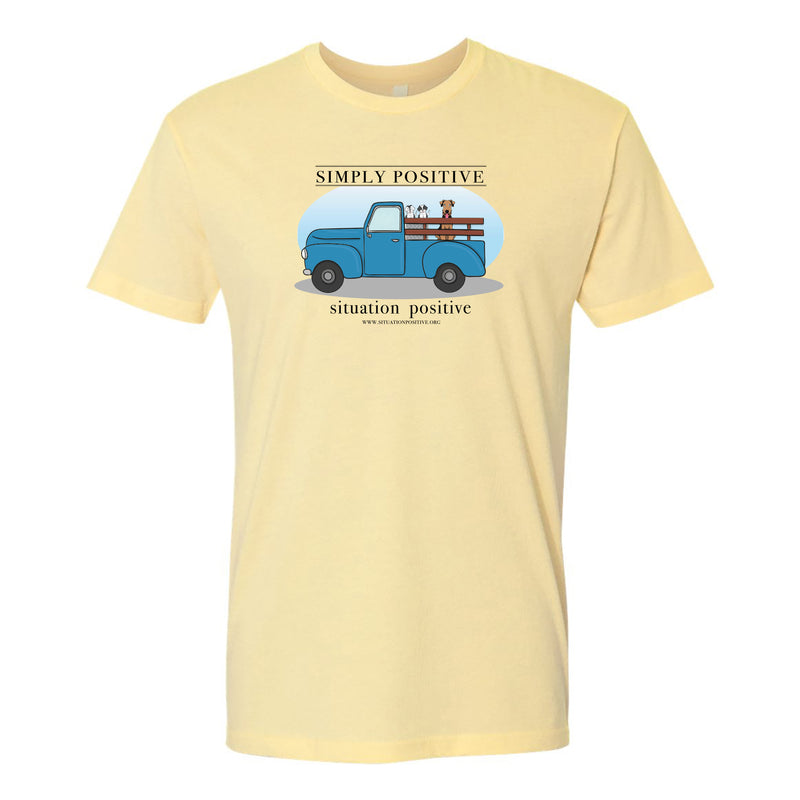 Simply Positive Pickup Unisex T-Shirt - Banana Cream