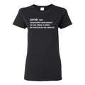 Divatude Women's Cotton T-Shirt - Black