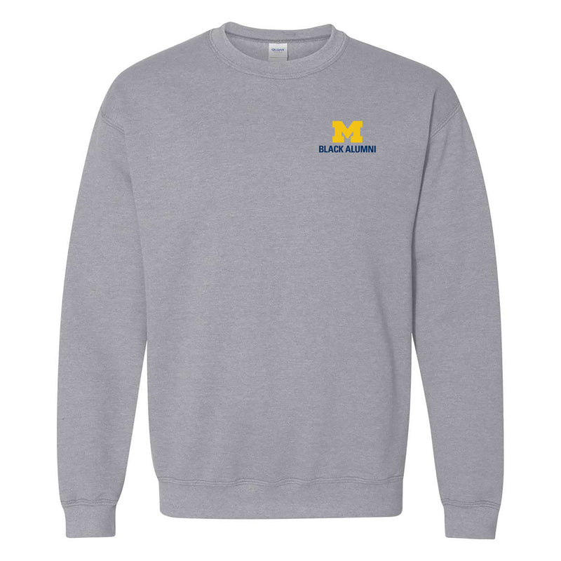 UMBA Embroidered Crewneck Sweatshirt - Sport Grey