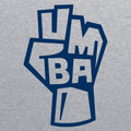 UMBA Block M Logo Crewneck Sweatshirt - Sport Grey