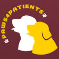 Paws4Patients Unisex Zip Hoodie - Heather Maroon