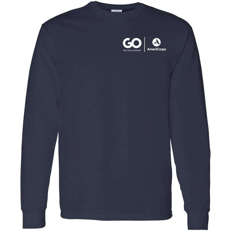 GO Foundation Unisex Long Sleeve T-Shirt - Navy