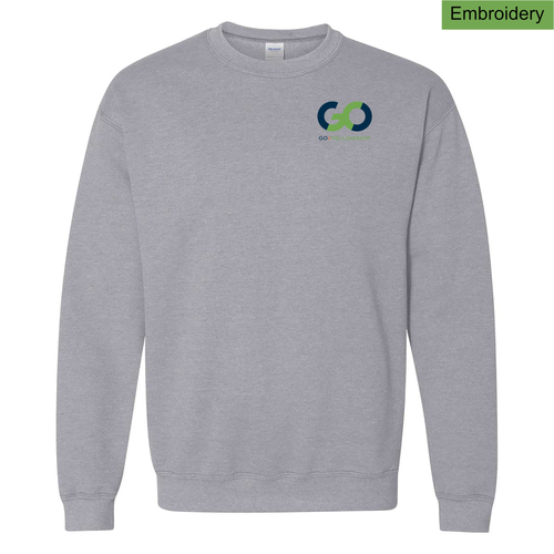 GO Foundation Crewneck Sweatshirt - Sport Grey