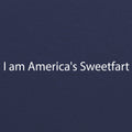 I Am America's Sweetfart Triblend T-Shirt - Solid Navy