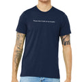 Please Don't Look At My Toupee Triblend T-Shirt - Solid Navy