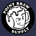 Point Brew Supply Unisex Triblend T-Shirt - Vintage Navy