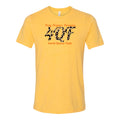 Fourth Quarter Faith Leopard Unisex T-Shirt - Yellow Gold