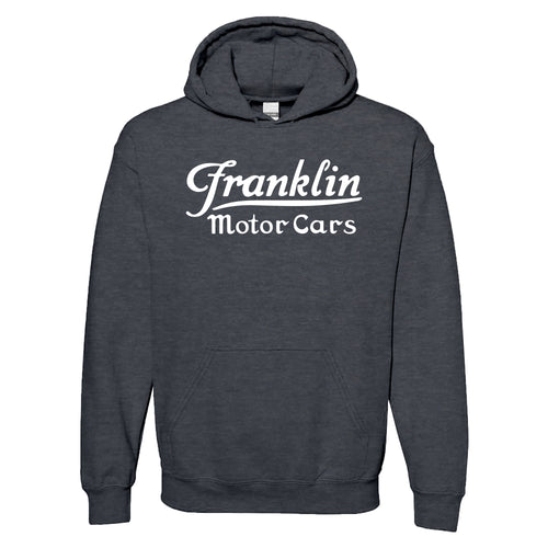 H.H. Franklin Club Script Hooded Pullover - Dark Heather