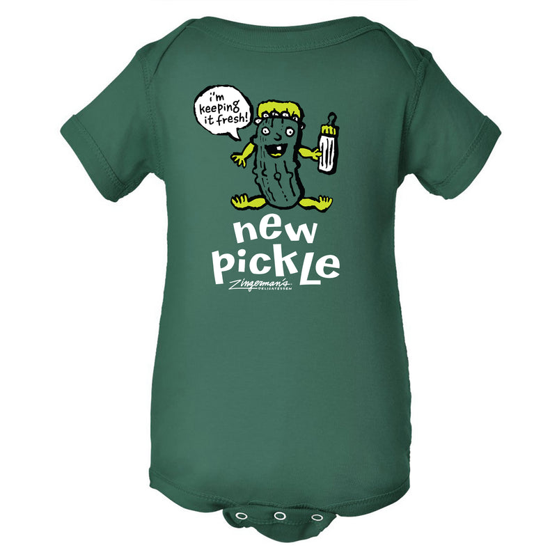 Zingerman's New Pickle Onesie - Forest