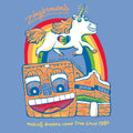 Zingerman's Deli Unicorn Toddler T-Shirt - Carolina Blue