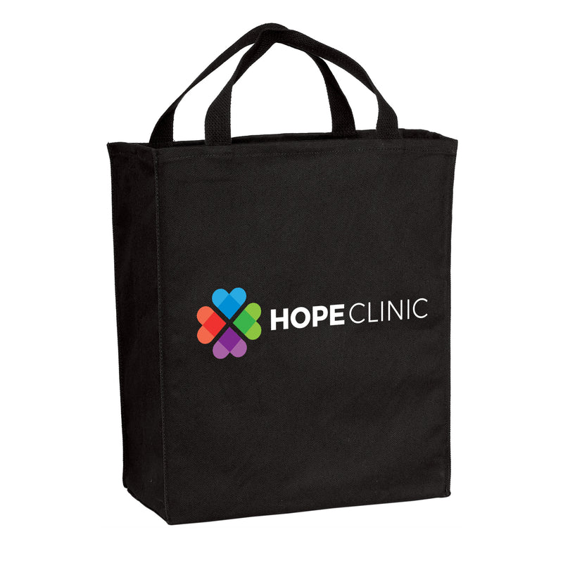 Hope Clinic Logo Tote Black