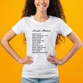 Rootead Ancestors Midwives Ladies T-Shirt- White