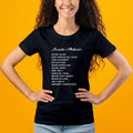 Rootead Ancestor Midwives Ladies T-Shirt- Black