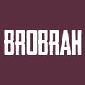 Brobrah Boader Logo Crewnenck Sweatshirt- Maroon