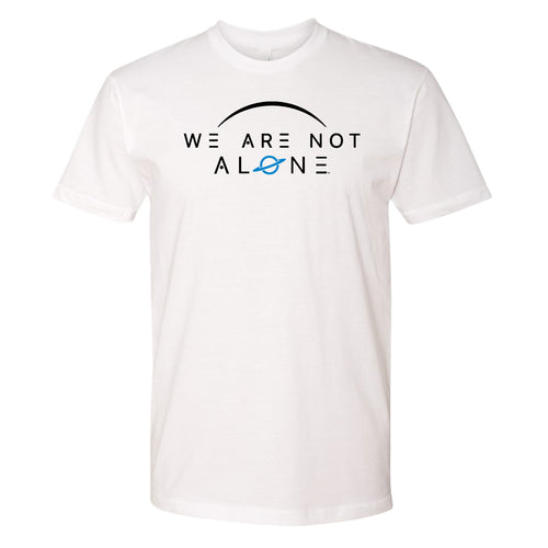 We Are Not Alone  T-Shirt- White