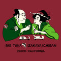 Big Tuna and Izakaya Ichiban Logo Zip Hoodie- Cardinal Red