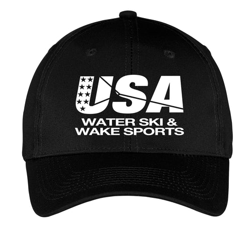 USAWSWS - Classic White Logo Hat - Black