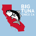 Big Tuna California Logo - Light Blue