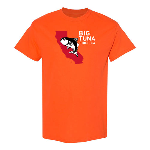 Big Tuna California Logo T-Shirt - Orange