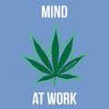 Words of Wonder Mind at Work T-Shirt- Carolina Blue