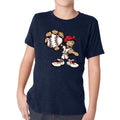 Dad2043 I Hit Dingers Youth T-shirt - Vintage Navy