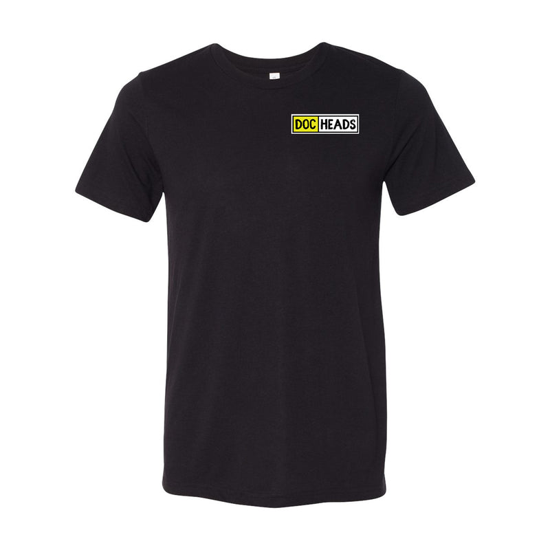 DocHeads Left Chest Logo T-shirt - Black