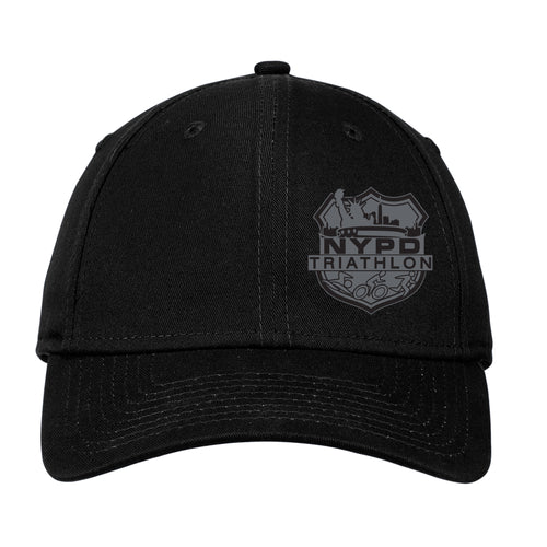 NYPD Triathlon Web Logo Structured Hat - Black