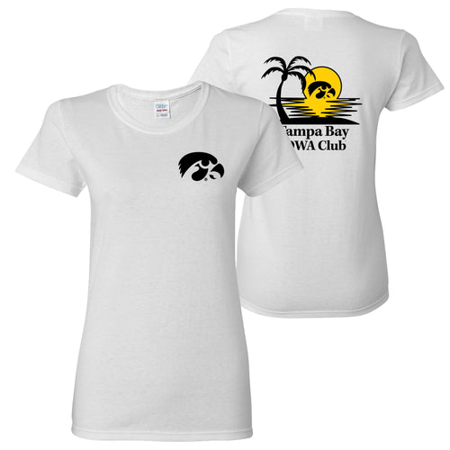 Tampa Bay Iowa Club Women's T-Shirt - White